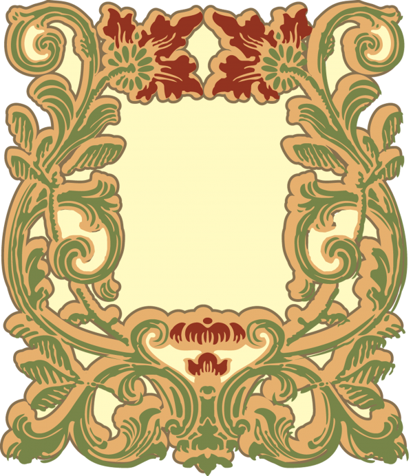 Art Nouveau Label 2