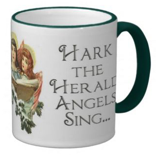 PIcture of the singing angels mug